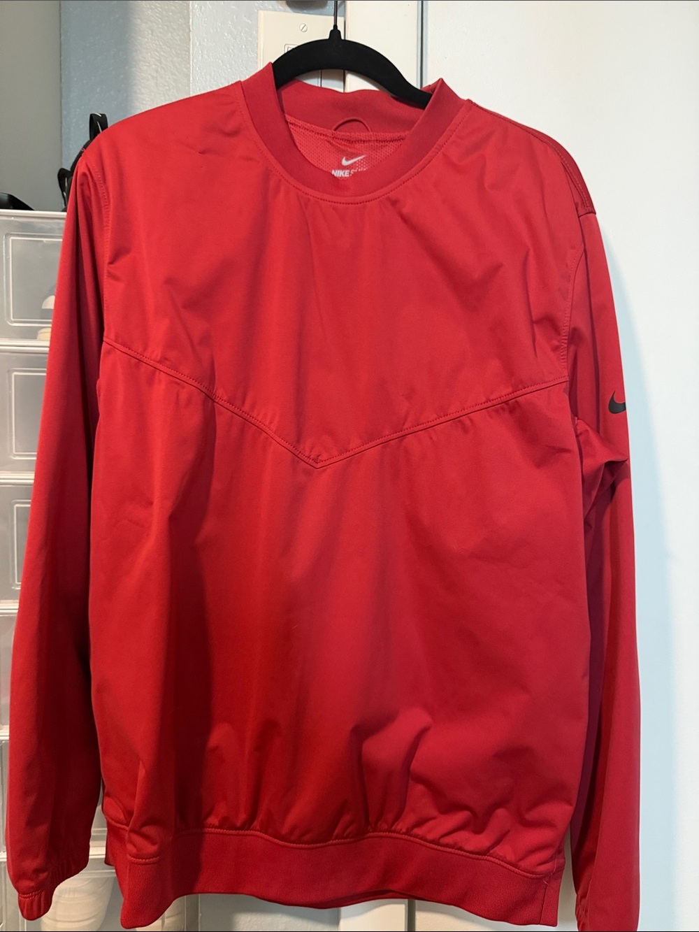 Nike Men’s Red Performance Pullover Jacket